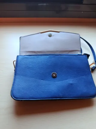 Bolso bandolera mujer azul