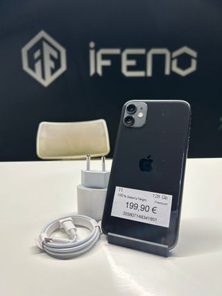 iPhone 11 128GB Negro – Garantía 2 Años