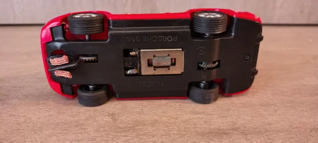 Coche Scalextric Porsche 959 160 Shell Rojo