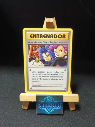 Carta Pokémon - ¡Aquí viene el Equipo Rocket!
