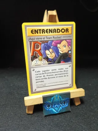 Carta Pokémon - ¡Aquí viene el Equipo Rocket!