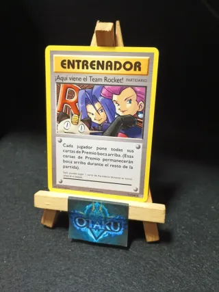 Carta Pokémon - ¡Aquí viene el Equipo Rocket!