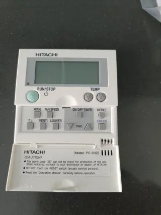 Mando Hitachi Pared PC-2H2 Aire Acondicionado
