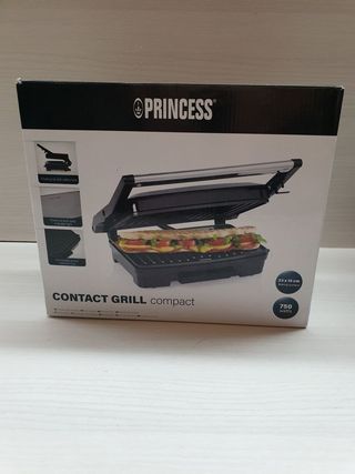 Plancha Eléctrica Princess Contact Grill Compact
