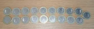 Monedas de un Euro Alemania