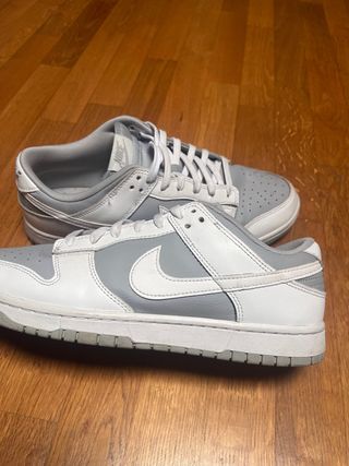 Nike Dunk Low Retro Grigio/Bianco - Taglia 45