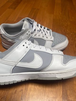 Nike Dunk Low Retro Grigio/Bianco - Taglia 45