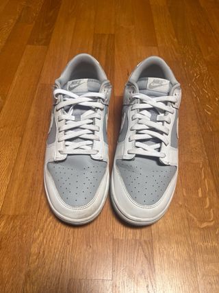 Nike Dunk Low Retro Grigio/Bianco - Taglia 45