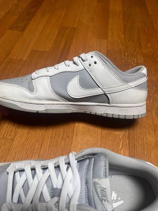 Nike Dunk Low Retro Grigio/Bianco - Taglia 45
