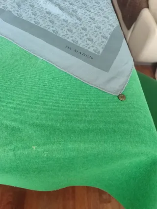 Foulard Da Maren in seta celeste