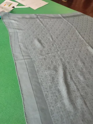 Foulard Da Maren in seta celeste