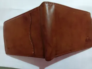 Cartera Piel Quiksilver Marrón Sin Usar
