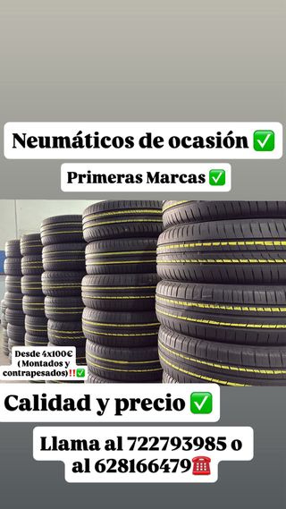 Neumáticos de ocasión
