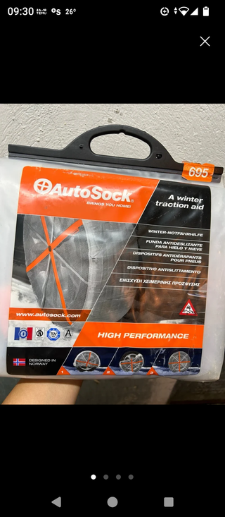 Cadenas Textiles para Nieve AutoSock 695