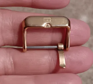 Hebilla Reloj Tommy Hilfiger Dorada Acero Inoxidab