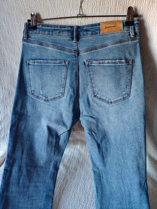 Pantalón pitillos low waist 42 mujer Stradivarius