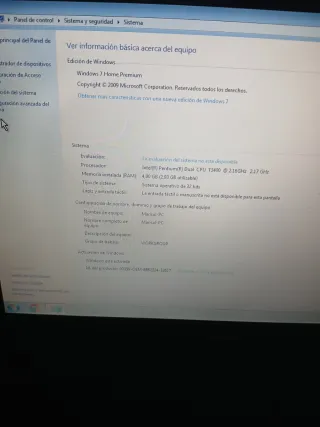 Ordenador portátil negro