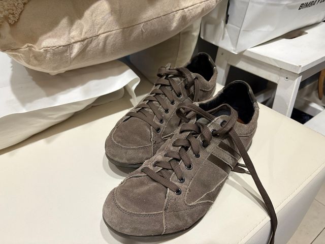 Zapatillas Geox Piel Nobuck Talla 43