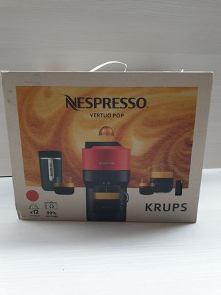 Cafetera Nespresso Vertuo Pop Roja