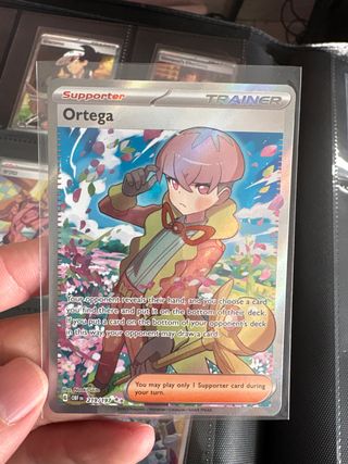 Carta Pokémon Ortega Supporter Trainer