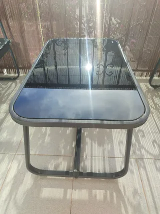 Conjunto mesa y sillas jardín/terraza