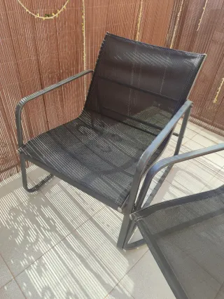 Conjunto mesa y sillas jardín/terraza