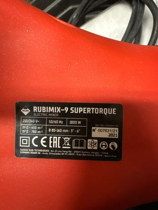 Batidora Rubi Mix9 con maletín