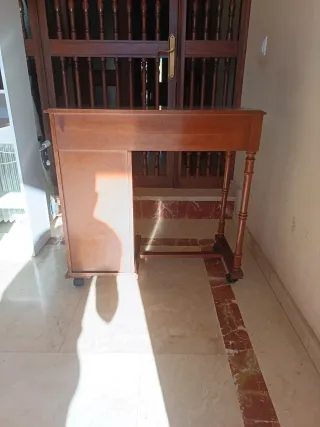 Mesa estudio madera infantil