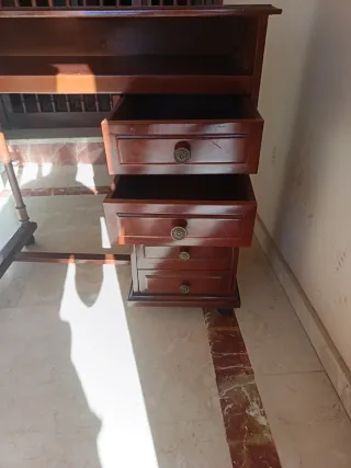 Mesa estudio madera infantil