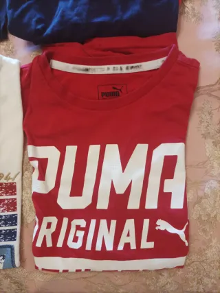 Lote 4 Camisetas Niño, 3 de 11/12 años, 1 de 10 añ