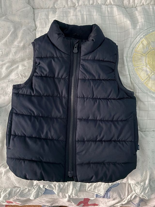 Giacca smanicata bimbo 2 anni