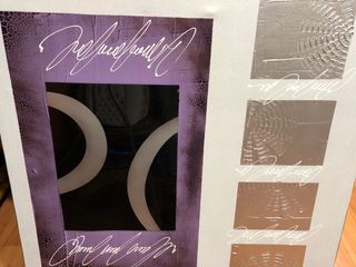 Cuadro Decorativo Morado y Plateado