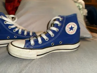 Zapatillas Converse Altas Azules