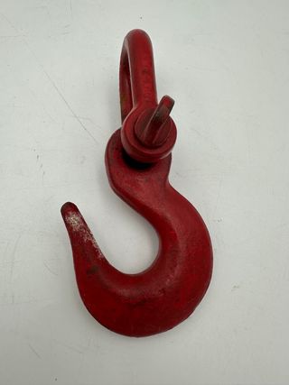 Gancio industriale rosso
