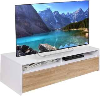 Mobile Mobiletto TV in Legno MDF Credenza con Base