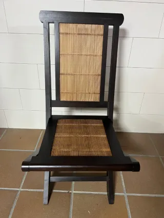 6 Sillas de Bali (Indonesia) hechas a mano