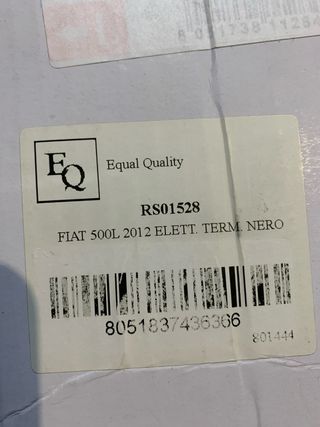 Espejo Retrovisor Izquierdo Equal Quality Fiat 500