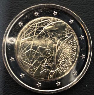 Moneda 2€ Alemania 2022 Erasmus Sin Circular