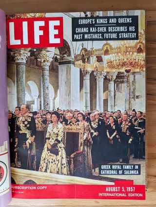 1957-II Revista LIFE encuadernada