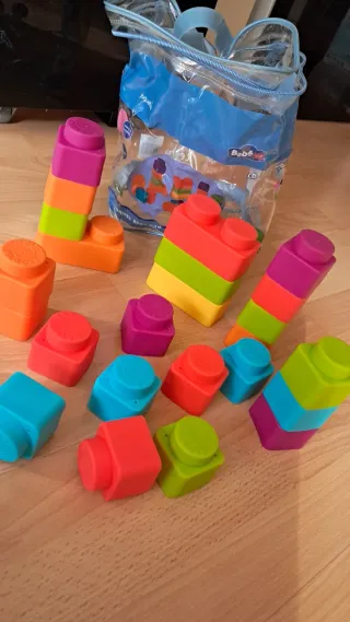 Bloques blanditos apilables