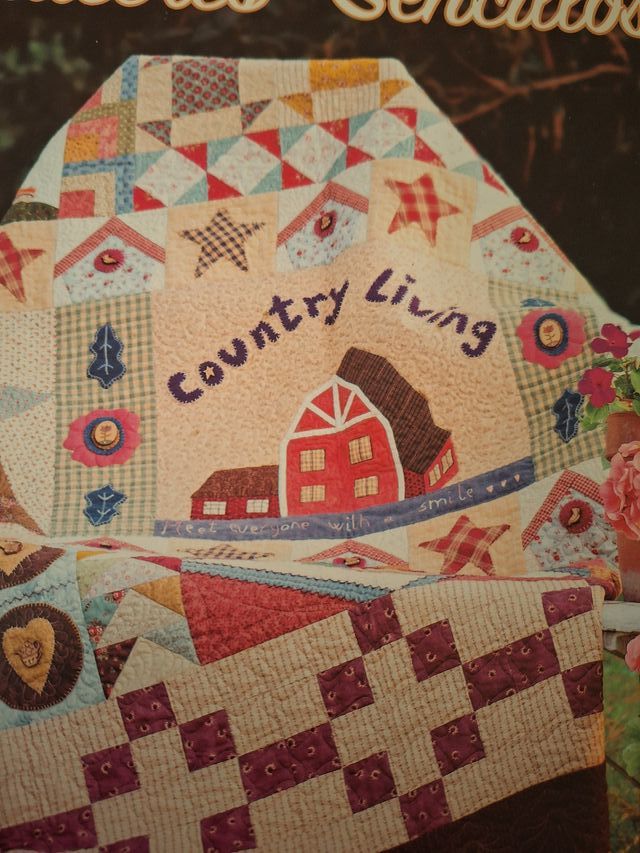 Patrón Patchwork Quilt Placeres Sencillos Puntadas