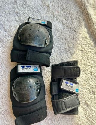 Protecciones infantiles Oxelo negro