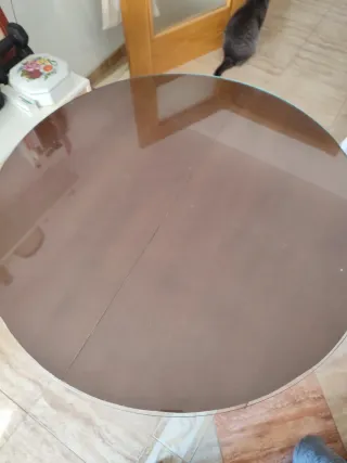 Mesa camilla redonda 80cm