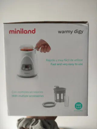 Aquecedor de biberões Miniland