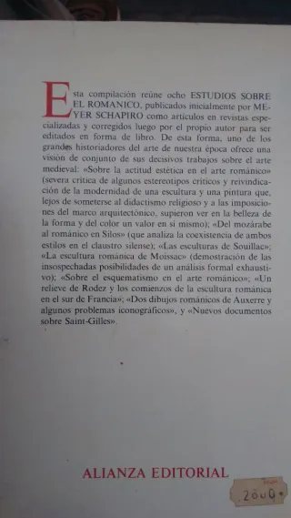 Estudios sobre el románico