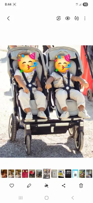 Silla gemelar Bugaboo