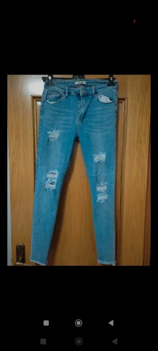 Pantalón vaquero azul