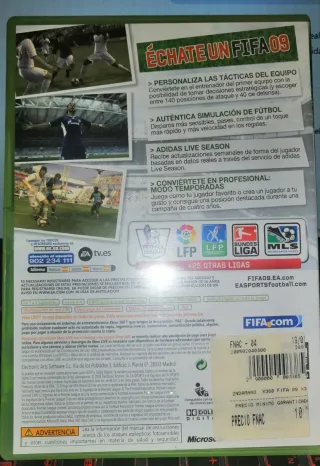 FIFA 09 Xbox 360