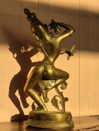 Escultura Dakini Danzante en Bronce