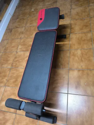 Banco de pesas Domyos plegable - Como nuevo